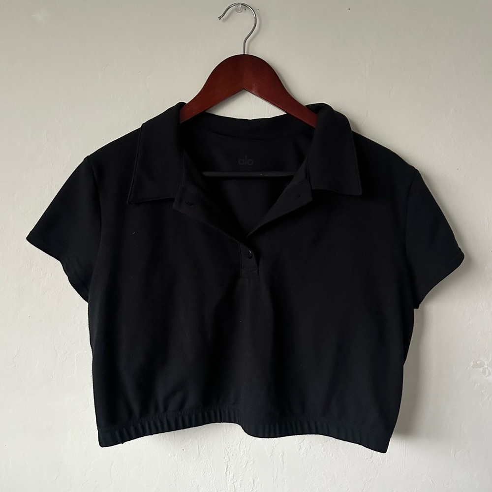 Alo Cropped Prestige Polo